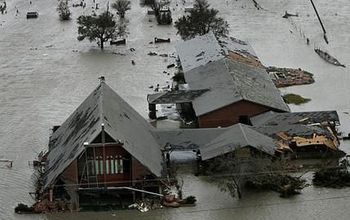 Flood in Cameron Parish, Louisiana